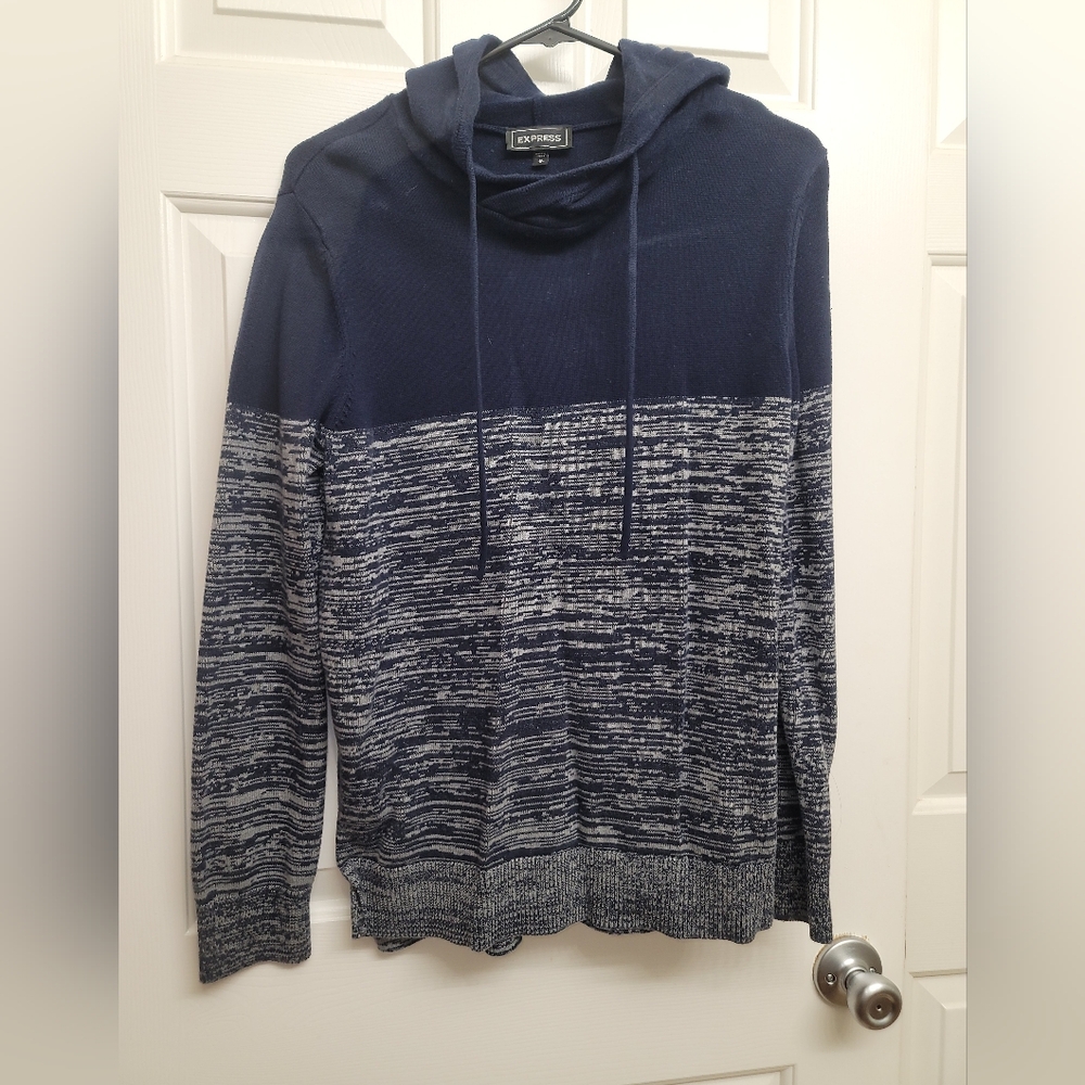 Express size M mens hooded sweatshirt